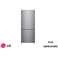 LG 454L Bottom Freezer Refrigerator - Platinum Silver