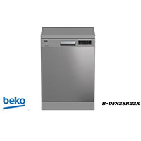 Beko Dishwasher - 14 Place Settings (Stainless Steel)