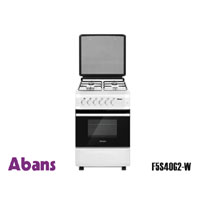 ABANS 50CM Full Gas Standing Oven - White (F5S40G2-W)