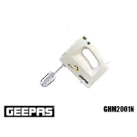 "Geepas" Hand Mixer 160 Watts - White (GHM2001N)