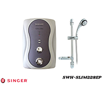 Singer Instant Shower Heater With Pressure Pump - Ultra Slim 3.5kW