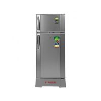 Singer GEO Refrigerator - 2 Doors, 185L (Silver)