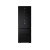 HISENSE 490L FRENCH DOOR INVERTER REFRIGERATOR BLACK COLOR WITH WATER DISPENSER