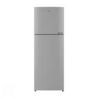 Haier 240L No Frost Double Door Inverter Refrigerator - Metallic Silver